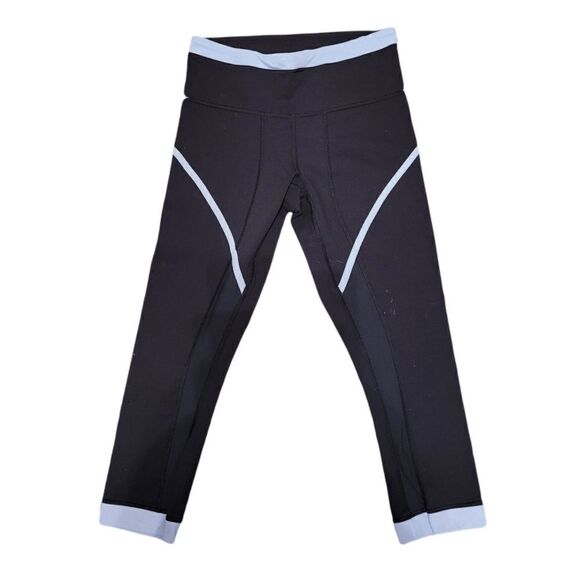 Lululemon black crop leggings  - Picture 1 of 4